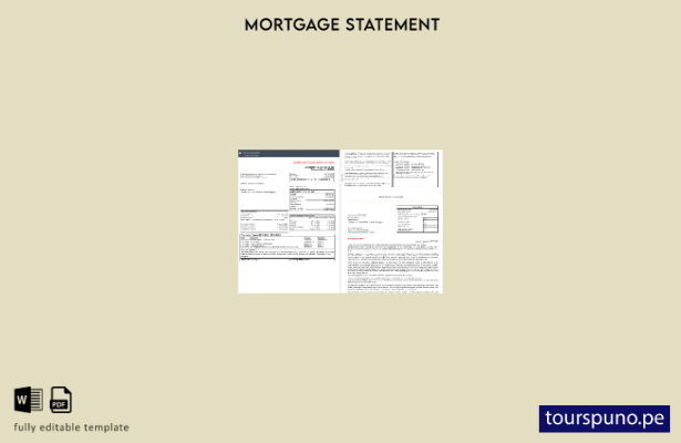 listo para imprimir extracto de hipoteca bancaria de Uruguay Banque Heritage en 